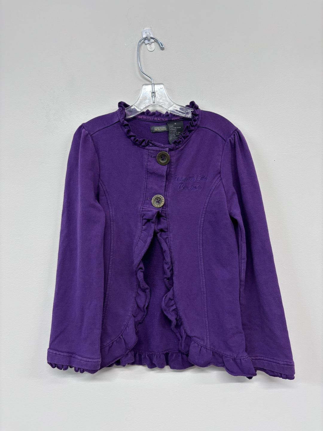 Kenneth Cole Cardigan, Kids 6 Purple