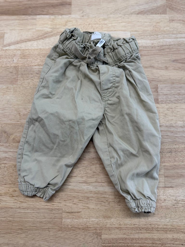 H&M Pants – 4–6M | Light Khaki - Nest and Sprout - Consignment