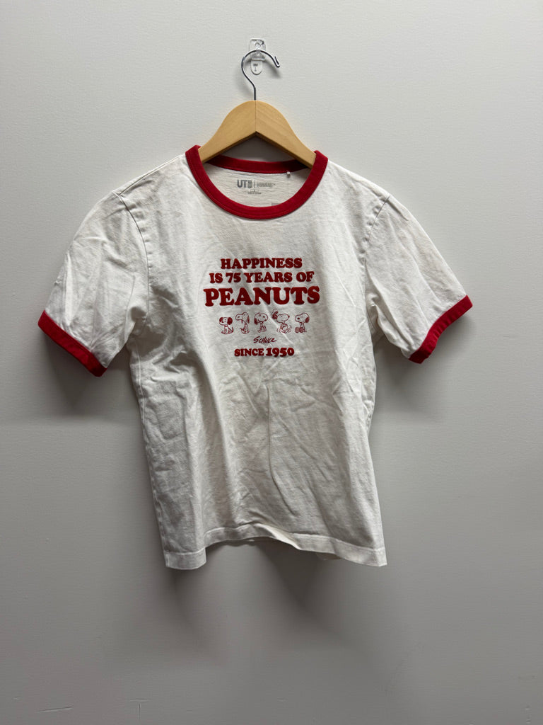 Uniqlo Peanuts 75 Years T-Shirt – S (12–14Y Fit) | Adult