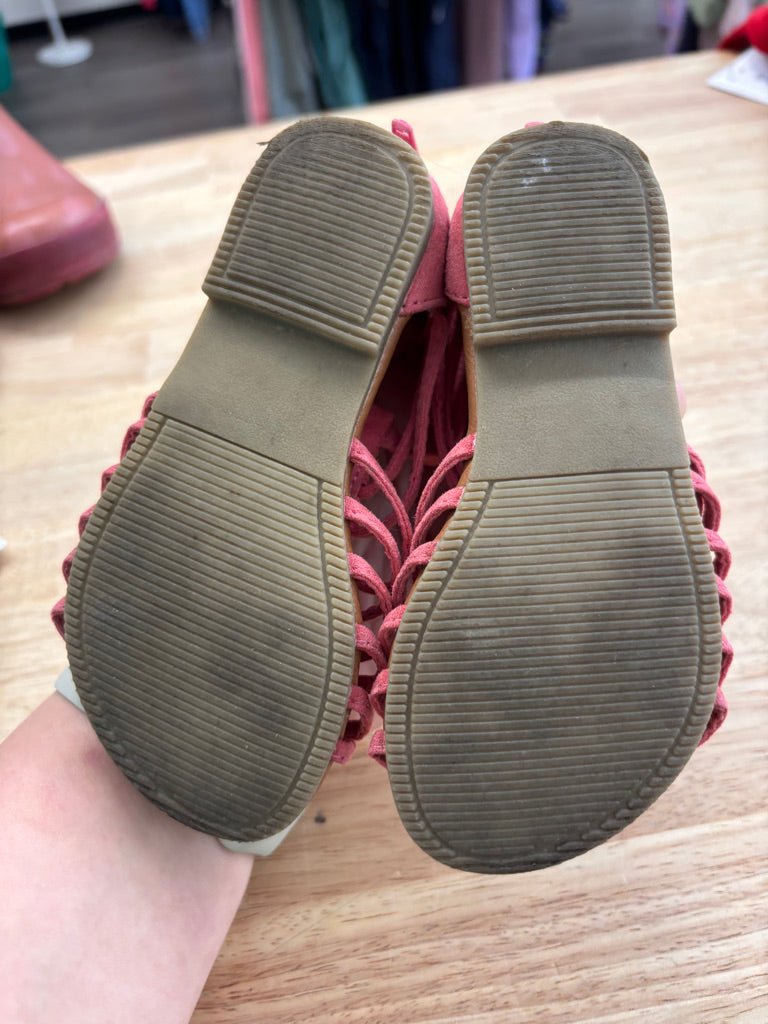 Joe Fresh Pink Gladiator Style Sandals - Nest and Sprout - Consignment