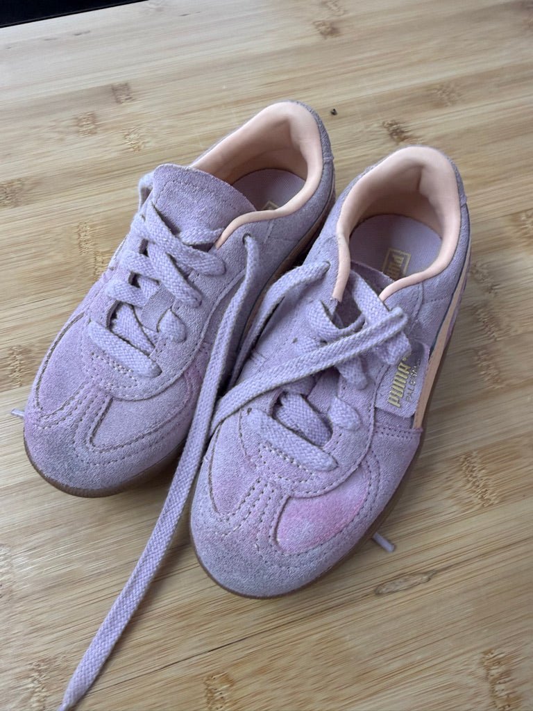Puma Sneaker – 12 | Lavender with Peach Highlights - Nest and Sprout-Consignment