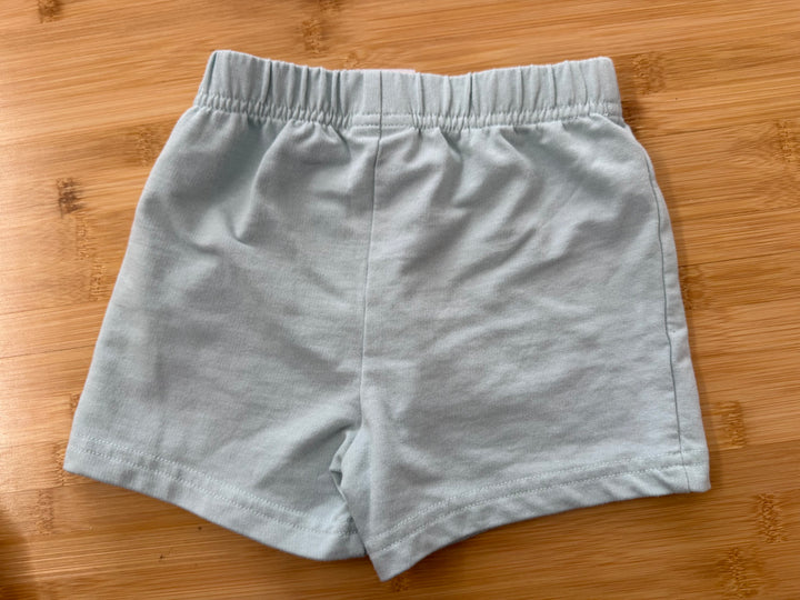 Minnie Mouse Shorts – 3 | Light Blue Small Graphic