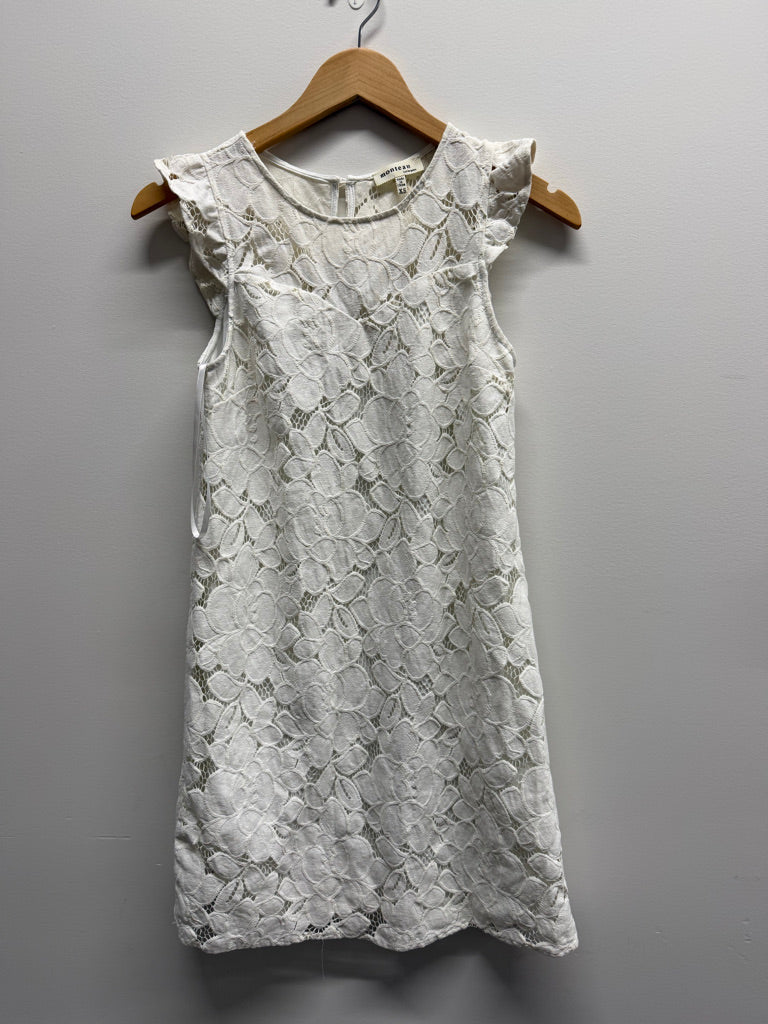 Monteau Lace Dress – XS (8/10 Est.) | Cream White