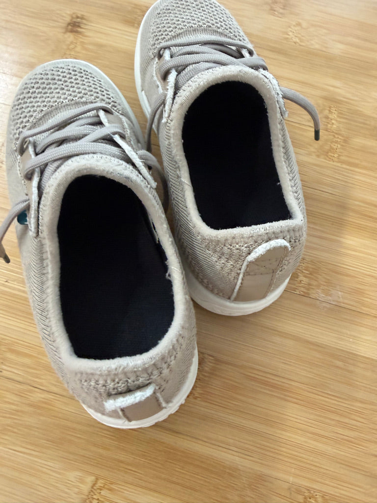 Vessi Weekend Waterproof Shoes – Junior 2 (EU 33) | Steel Grey Toggle Lace