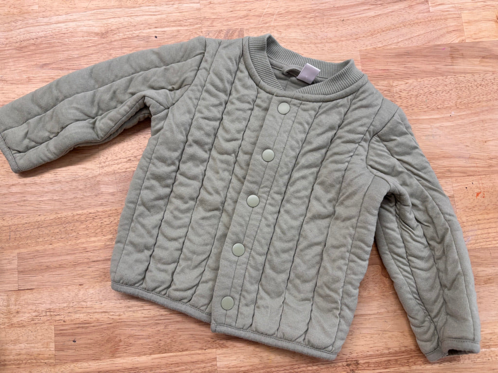 Joe Fresh 12-18M Quilted Jacket – Green