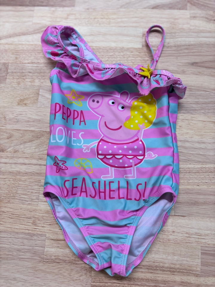 Peppa Pig Swimsuit, Size 4