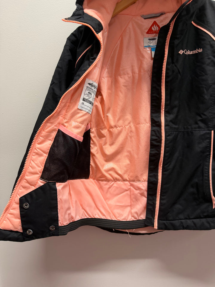Columbia Omni-Heat Jacket – S (7/8Y) | Peach & Black Ski Skirt Mid-Season