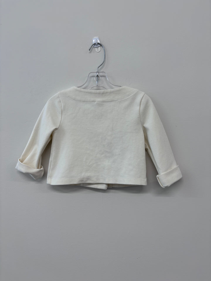 Janie & Jack Size 2T Cream Top with Bows| mark