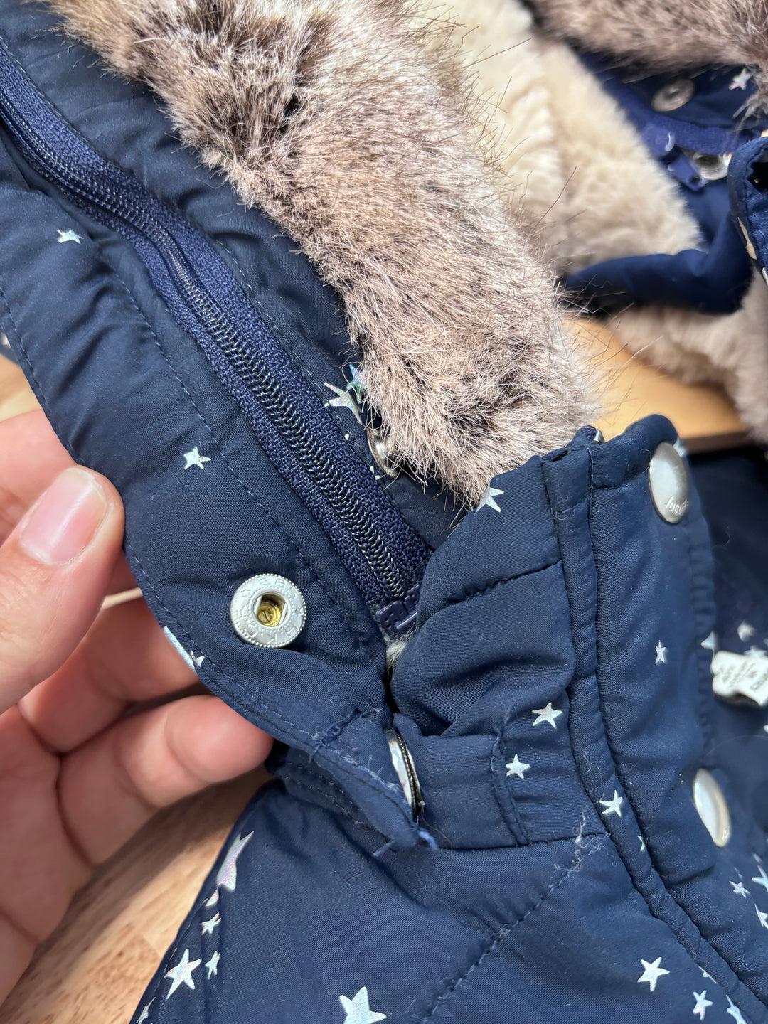 Joules 4-5 Year Blue Star Parka Clearance