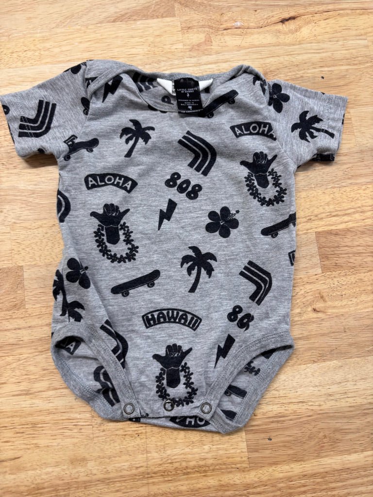 Little Chiefs of Hawaii 6 - 12M Bodysuit - Nest and Sprout - Consignment