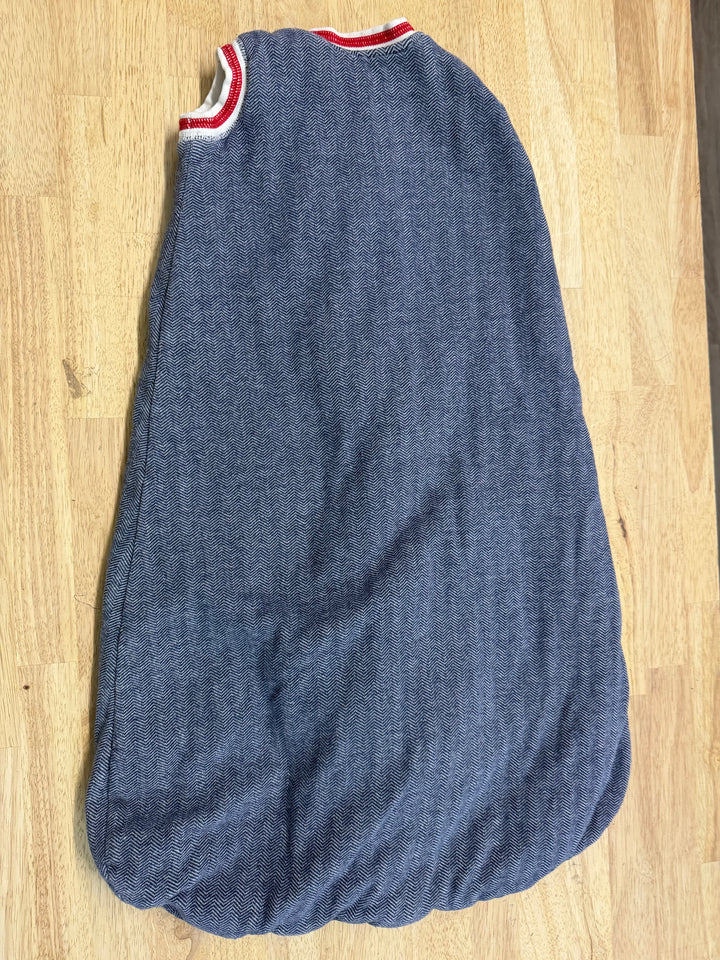 Juddlies Herringbone Sleep Sack – 0–6M | Blue