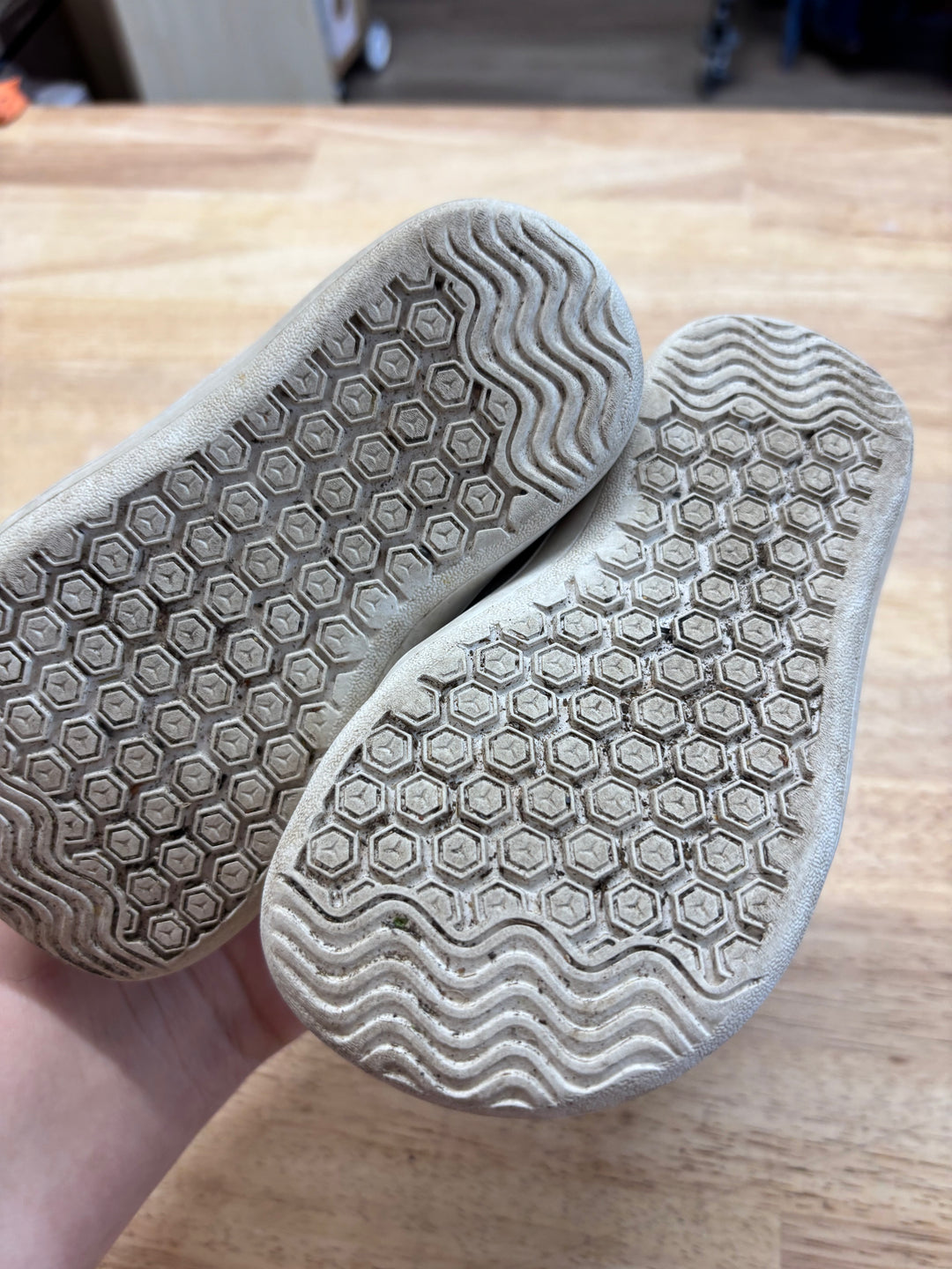 Hobibear Cream Barefoot Shoes Size 24