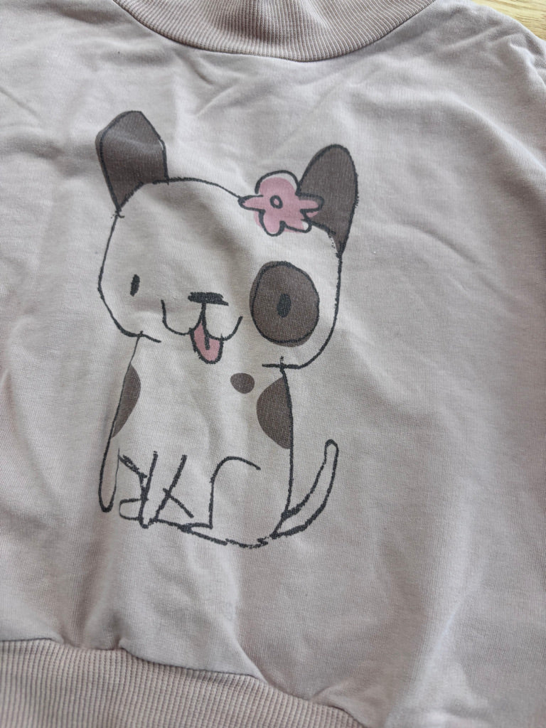 Souris Mini 110–115cm Pink Oversized Top