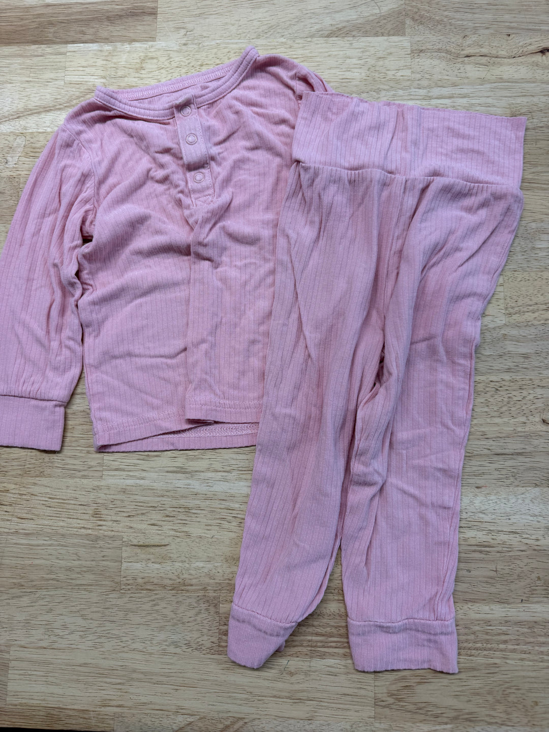 Carter's Purely Soft Ribbed Two-Piece Set – 18M | Pink Rayon