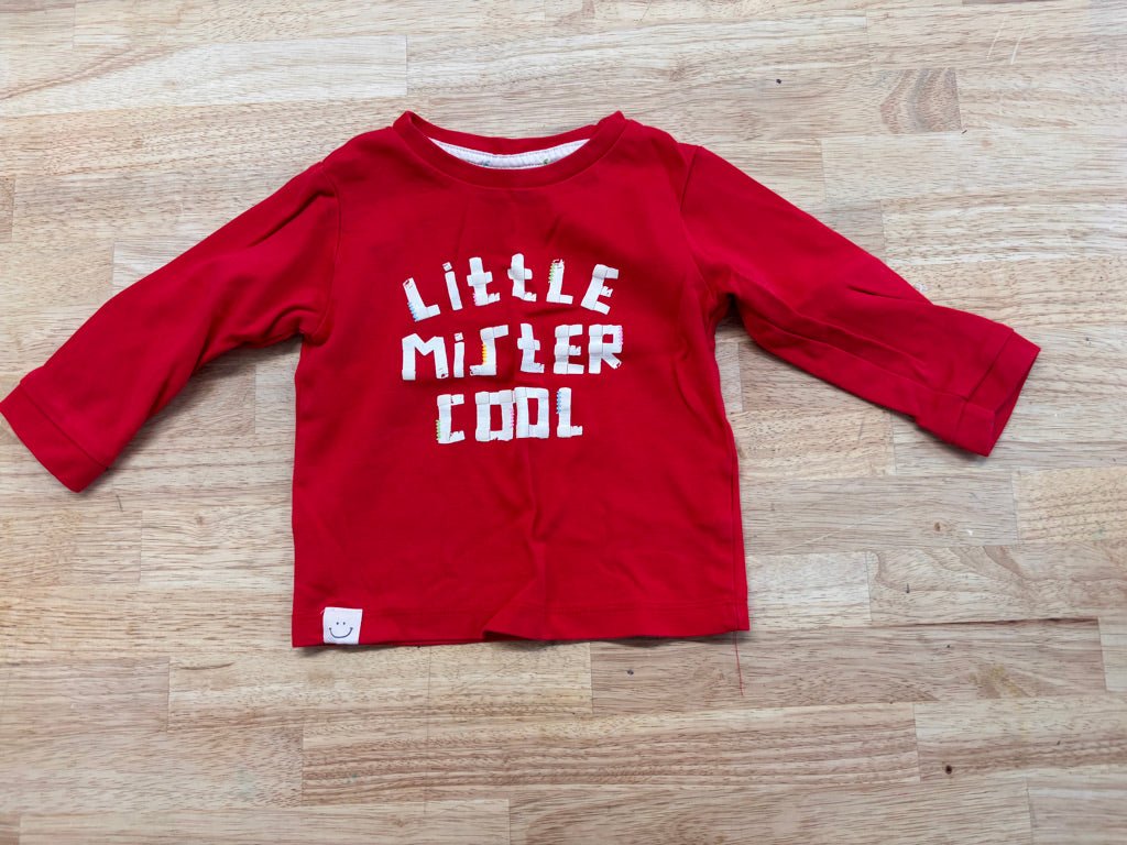First Smile Graphic Top – Size L (Toddlers) - Nest and Sprout - Consignment