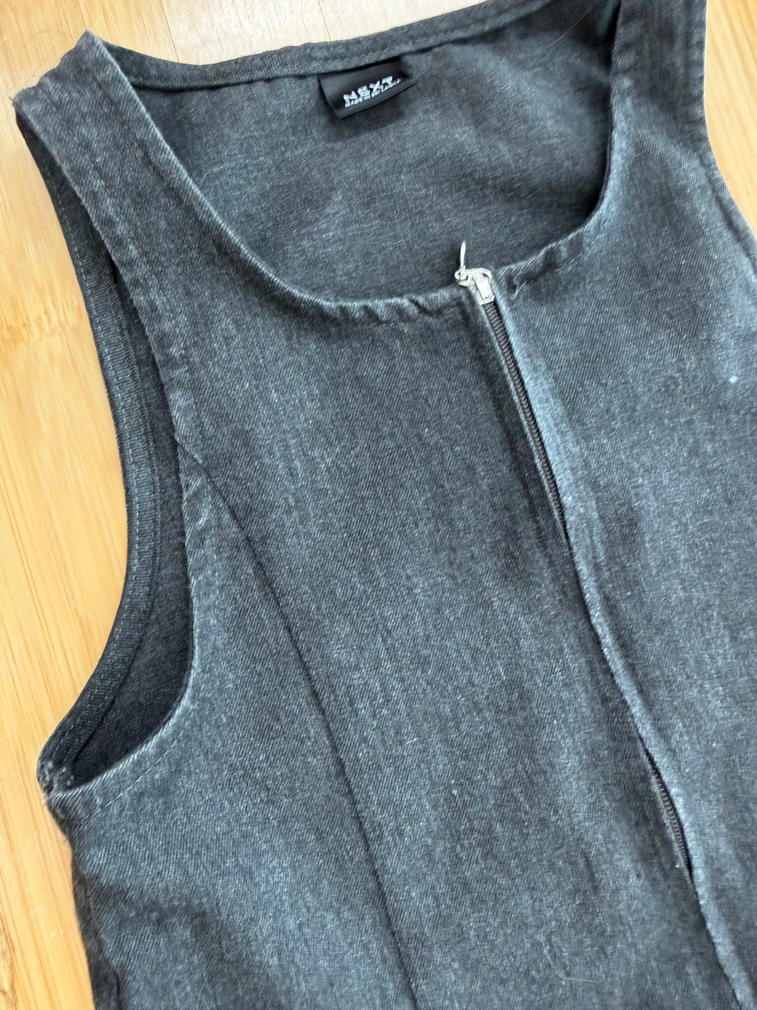 Next Drop Waist Dress – 6 (116cm) | Black Sleeveless Slim Fit
