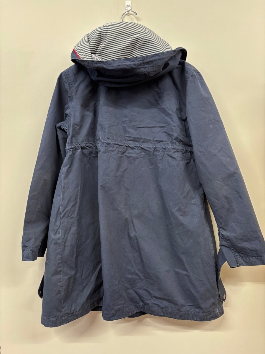 JoJo Maman Bébé Maternity Jacket – Small (Navy, Okay Condition) - Nest and Sprout - Consignment
