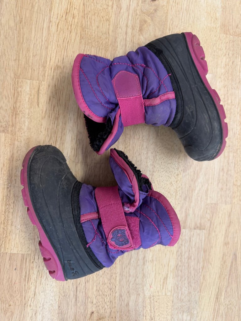 Kamik Snow Boots – 8 | Purple & Pink - Nest and Sprout - Consignment