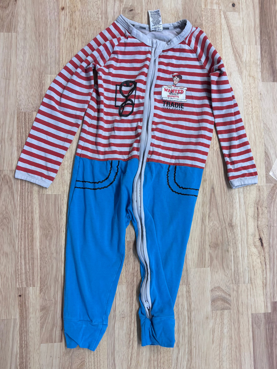 Tradie Where's Waldo Romper - 18-24M