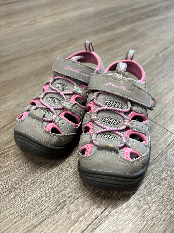 Eddie Bauer Grey Pink Closed-Toe Sandals | Size 12