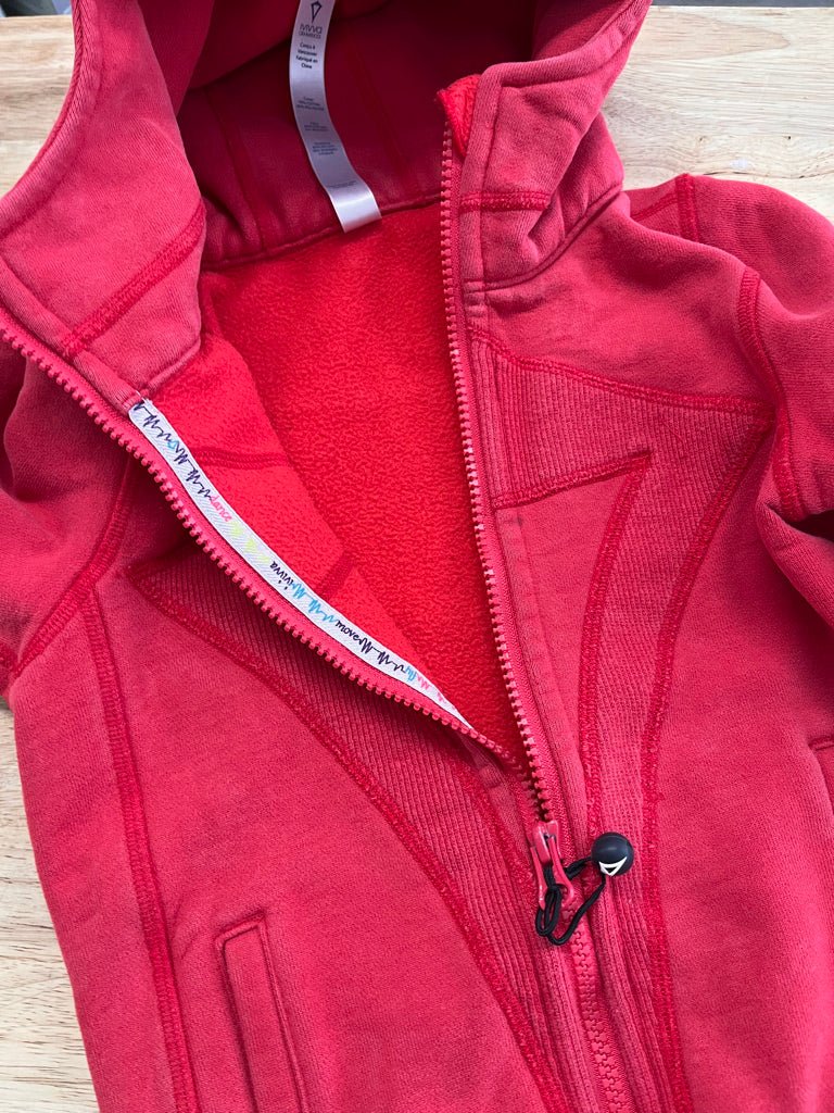 Ivivva Red Zip - Up Hoodie – 4 - Nest and Sprout - Consignment