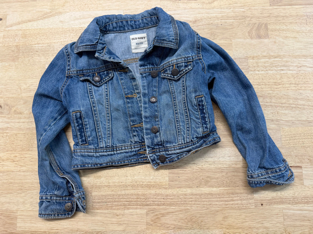 Old Navy Denim Jacket – XS | Light Front Staining