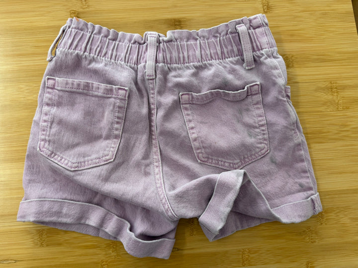 Cat & Jack Denim Shorts – 10/12 | Purple Paper Bag Waist | Play