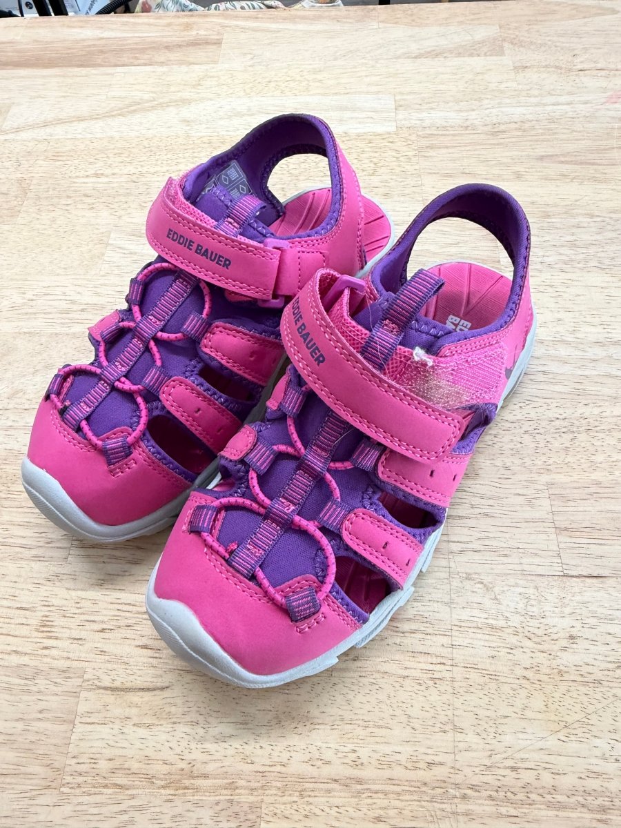 Eddie Bauer Sandals – Junior 3 | Pink and Purple - Nest and Sprout-Consignment
