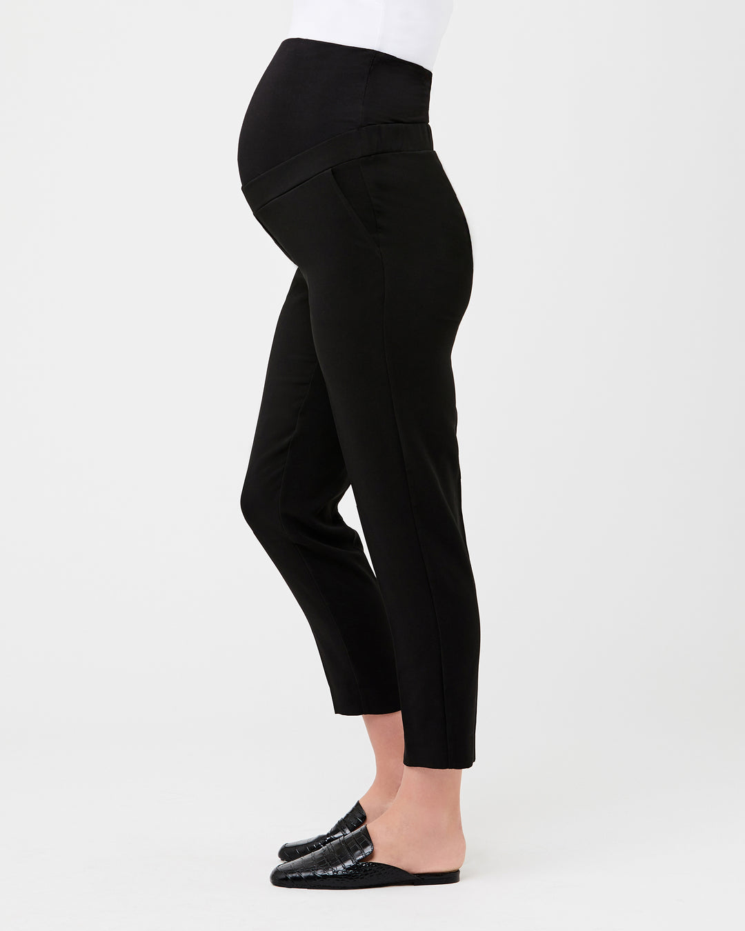 Ripe Maternity Alexa Classic Pant in Black – Versatile and Stylish
