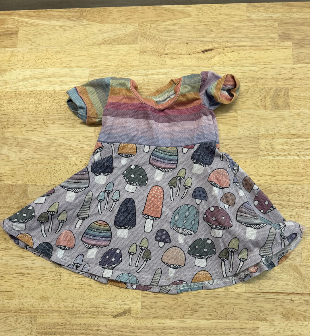Handmade Mushroom Twirl Dress – 3–12M | Gro by Zoe Style Untagged