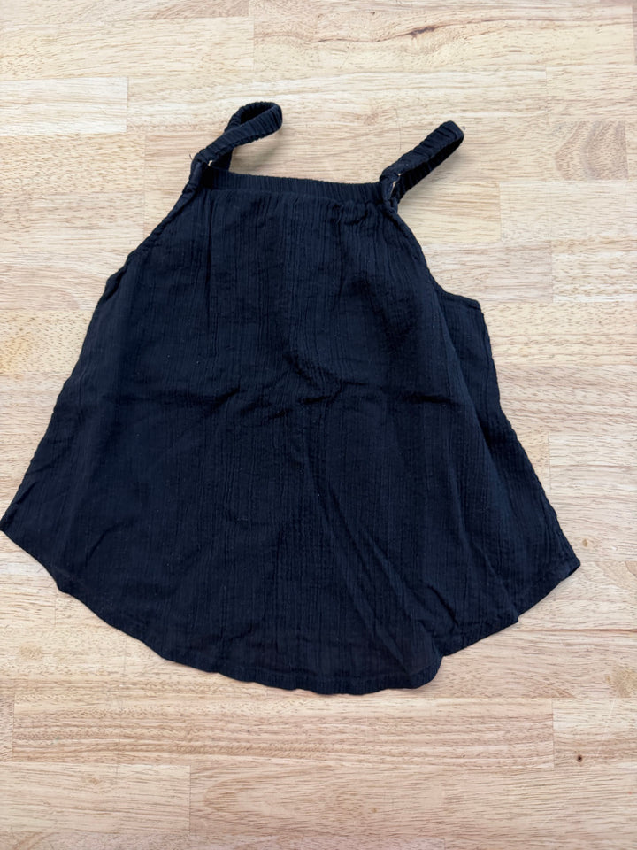 Old Navy Scallop Tulip Back Tank Top – 4T | Black