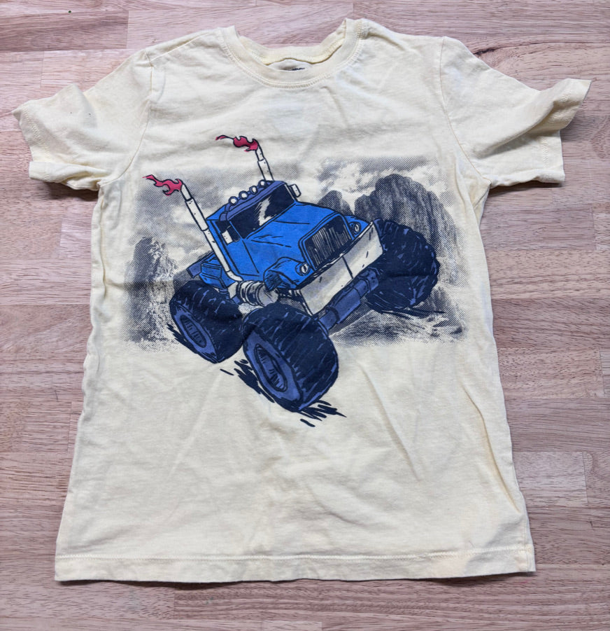 OshKosh Graphic Tee Butter Yellow Size 8