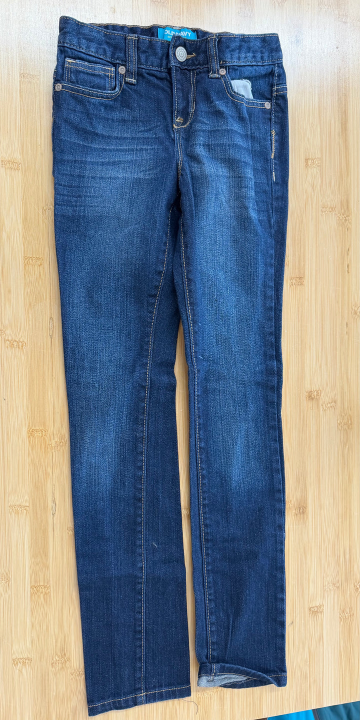 Old Navy Skinny Jean – 7/8 | Dark Wash Cotton