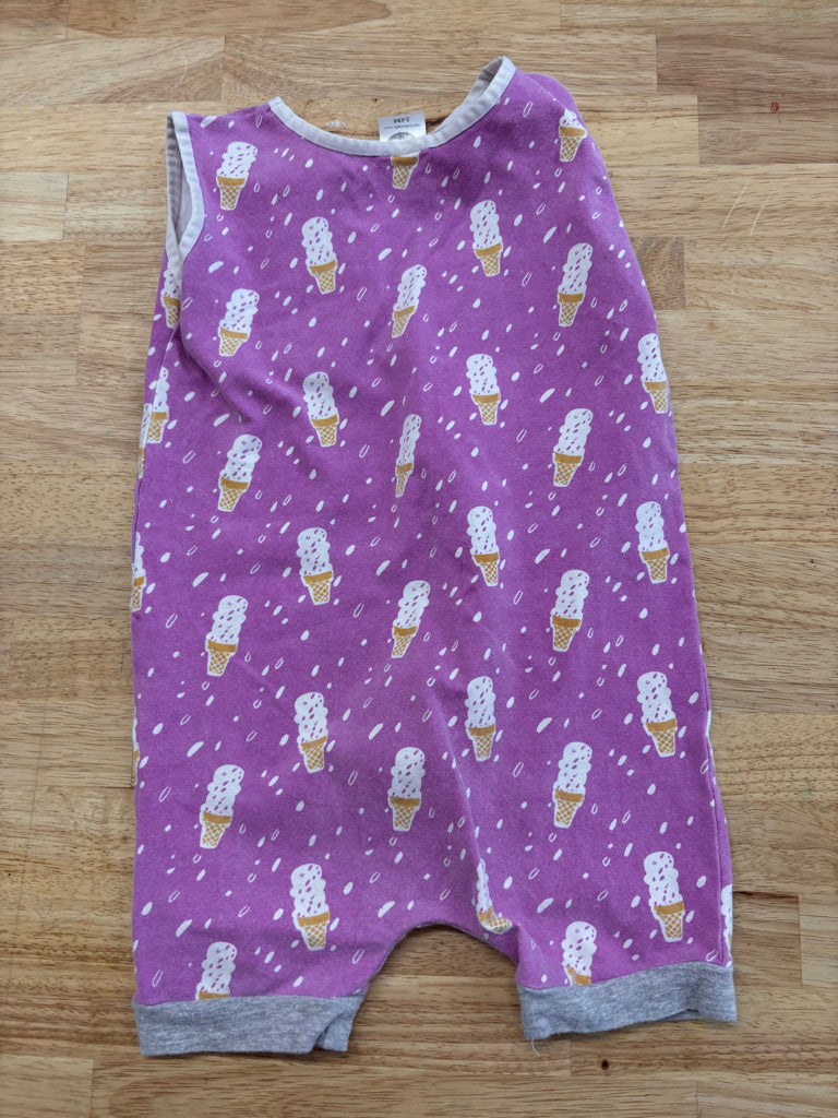 Taylin Threads 24M Handmade Romper – Ice Cream Print