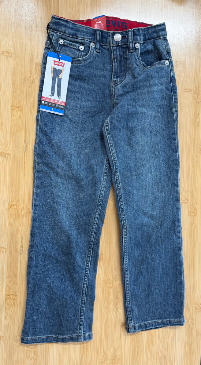 Levi's Straight Flex Stretch Denim – 7 | Boys | NWT