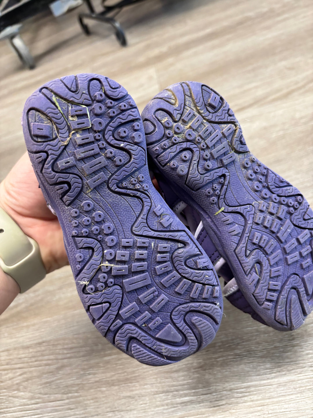 Joe Fresh Purple Closed-Toe Sandals | Size 9