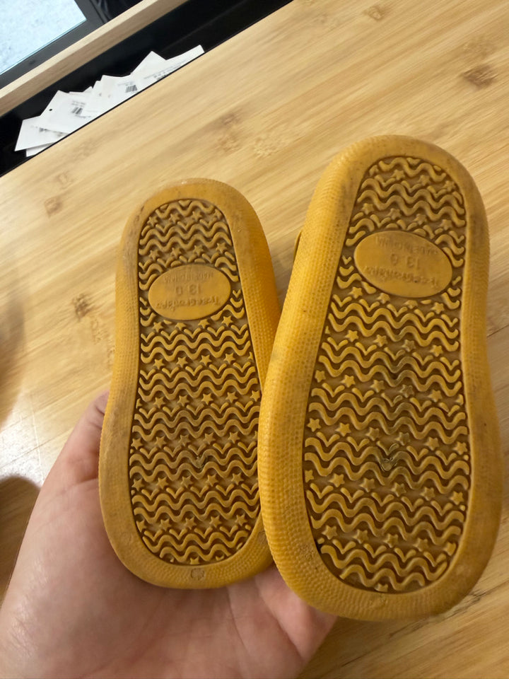 Tree Grandpa Yellow Rubber Ankle Boots – 13cm
