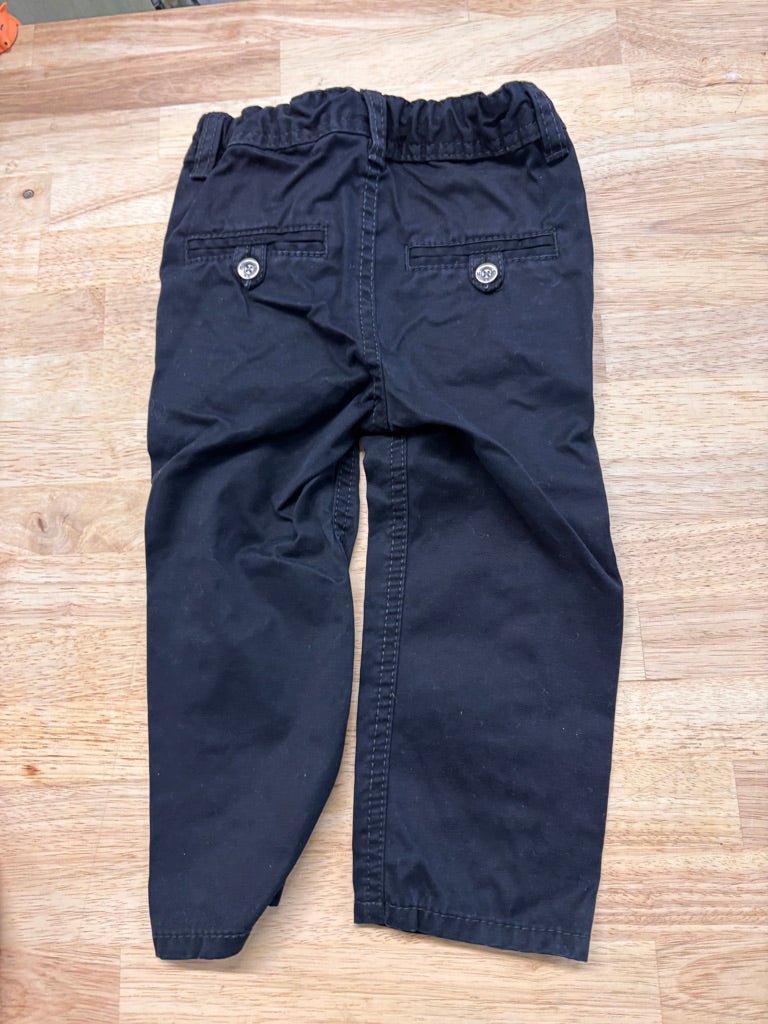 Mexx Pants – 18 - 24M Black Adjustable - Nest and Sprout - Consignment