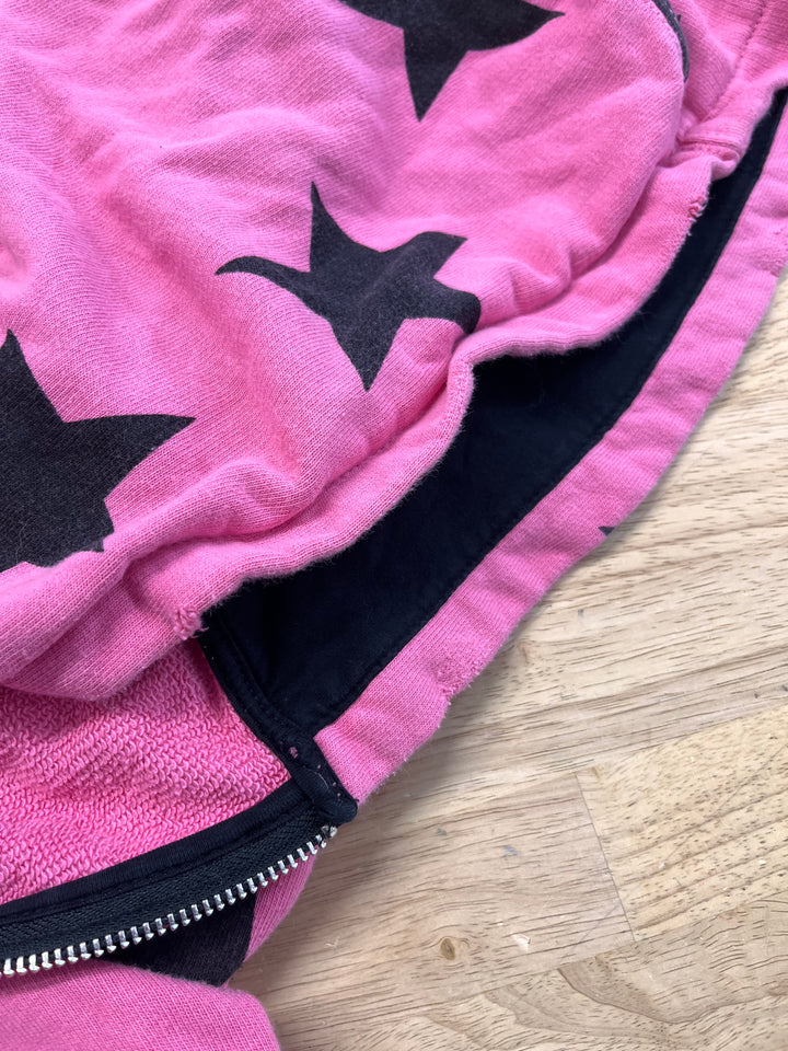 Nununu 12–14 Pink Star Zip Hoodie Play