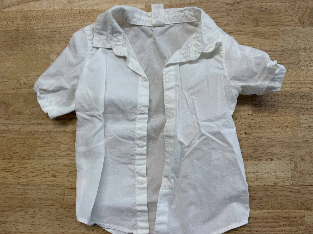H&M Button Down Shirt – 2T | Collared - Nest and Sprout-Consignment