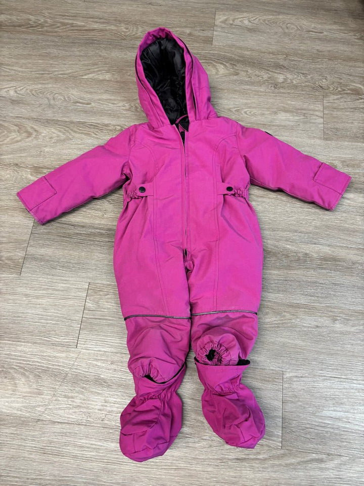 AlpineTek Light Purple Snowsuit Detachable Booties | Size 24M - Nest and Sprout-Consignment