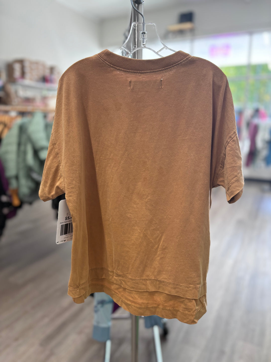 Zara Size 6 (Carmel Shirt)