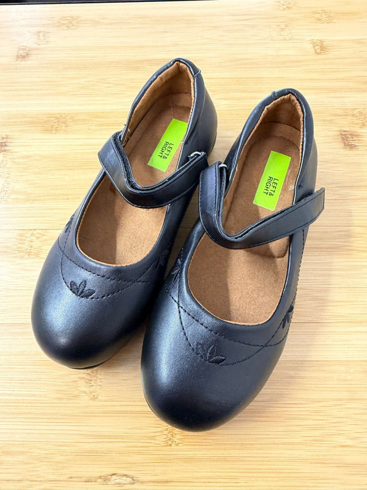 Left & Right Mary Jane Shoes – Junior 1 | Black - Nest and Sprout - Consignment