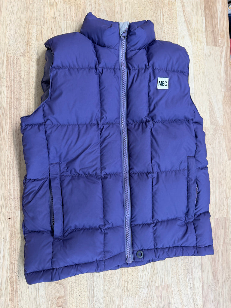 MEC Insulated Down Puffer Vest – Youth 10 | Purple