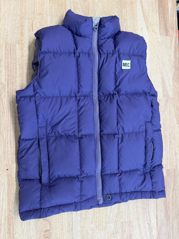 MEC Insulated Down Puffer Vest – Youth 10 | Purple