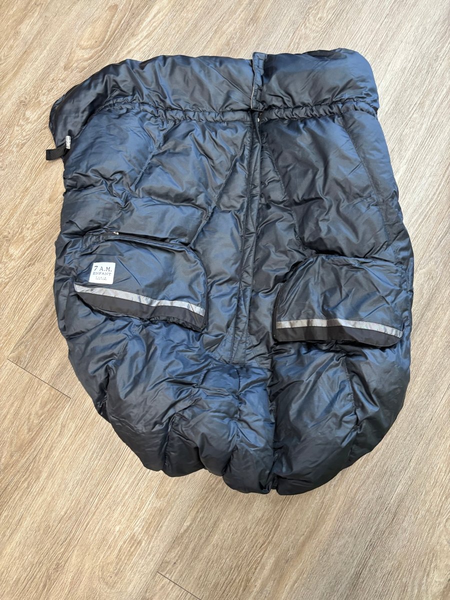 7AM Enfant Duo Double Stroller Blanket Navy