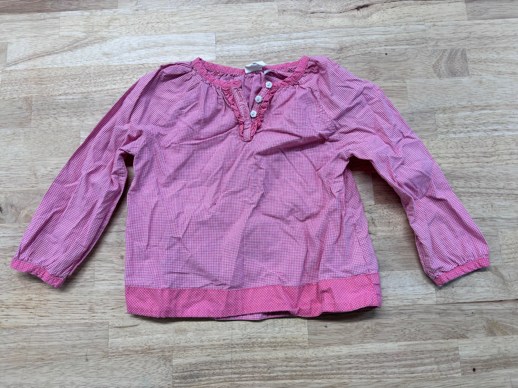 H&M Gingham Top – 12-18M