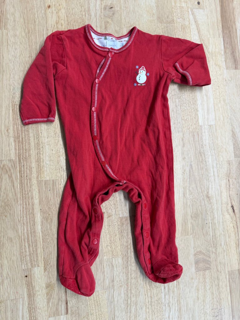 Mexx Footed Sleeper – 74 | Christmas - Nest and Sprout - Consignment