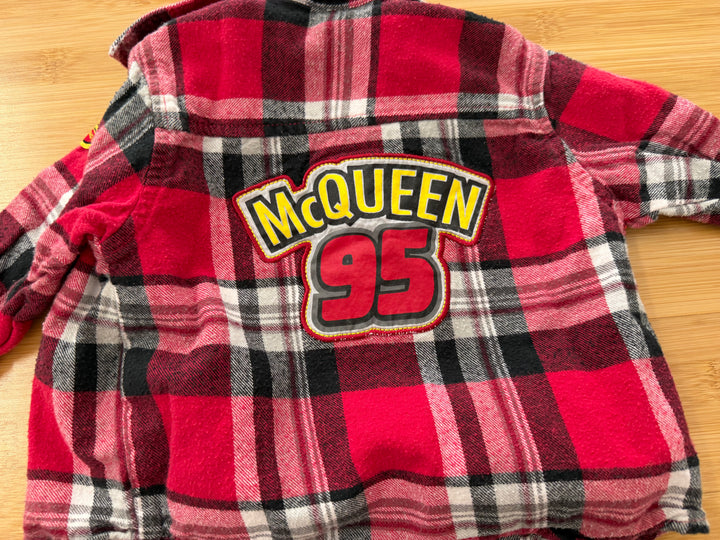 Disney Cars Flannel – 6–12M | Red