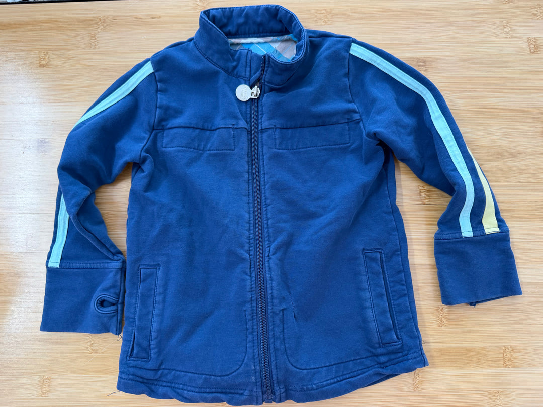 Peekaboo Beans Track Jacket –4 | Blue Light Blue Stripe | Play
